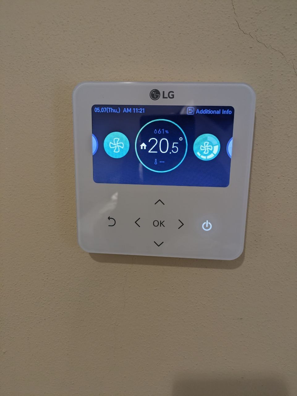 LG thermostat